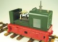Korte open diesellok